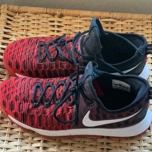 Nike KD 9 University Red Size 11